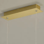 Modern Adjustable Clear Glass LED Pendant Light