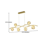 Modern Adjustable Clear Glass LED Pendant Light