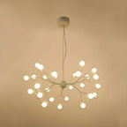 Adjustable Modern Globe Glass Sputnik Chandelier
