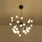 Adjustable Modern Globe Glass Sputnik Chandelier