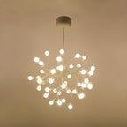 Adjustable Modern Globe Glass Sputnik Chandelier