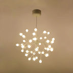 Adjustable Modern Globe Glass Sputnik Chandelier
