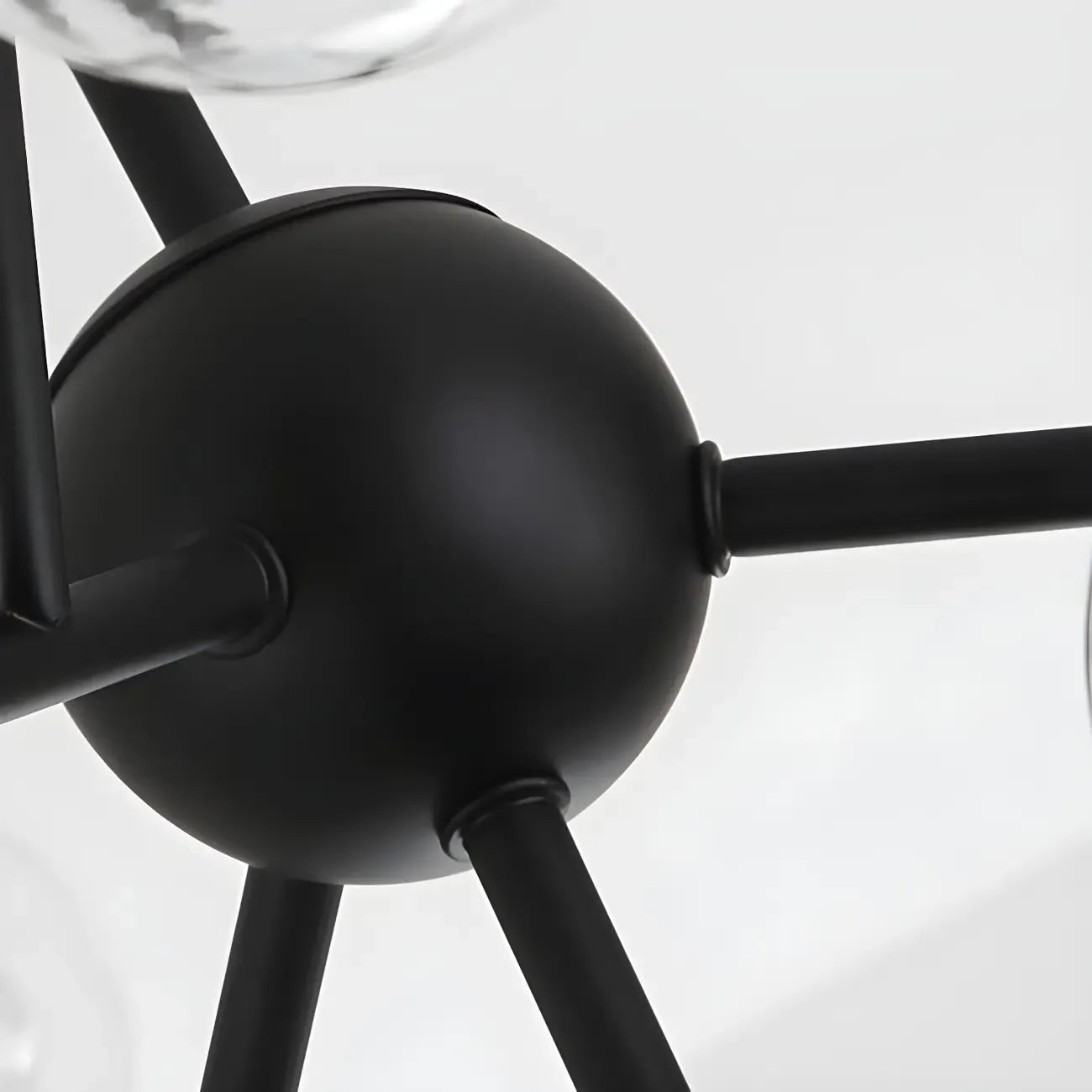 Adjustable Modern Globe Glass Sputnik Chandelier