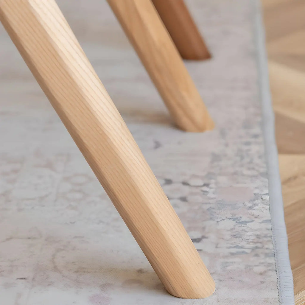 Counter Height Backless Wood Minimalist Bar Stools
