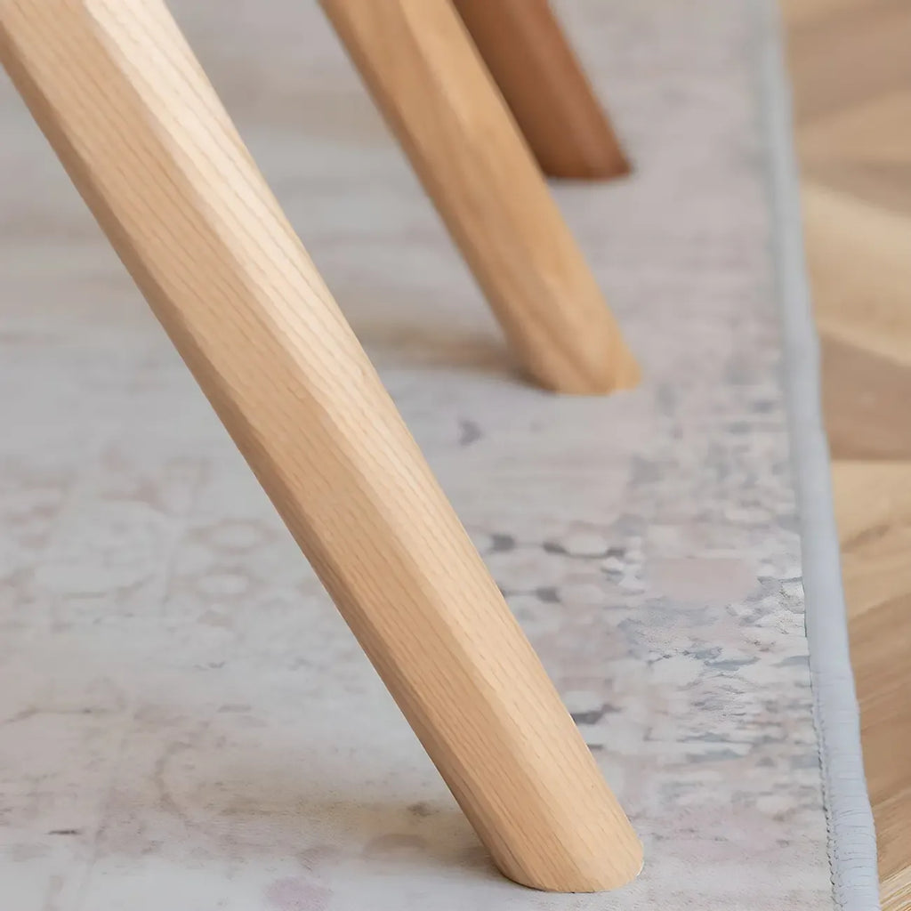 Counter Height Backless Wood Minimalist Bar Stools