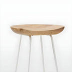 Modern Solid Wood Counter Height Bar Stools
