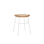 Modern Solid Wood Counter Height Bar Stools