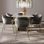 Contemporary Sherpa Low Back White Dining Chairs Set Of 2