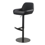 Glossy Metal Bucket Swivel Adjustable Bar Stools