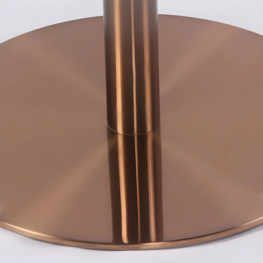 Glossy Metal Bucket Swivel Adjustable Bar Stools