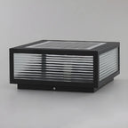 Color-Changing Rectangle Solar Outdoor Post Lights