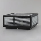 Color-Changing Rectangle Solar Outdoor Post Lights