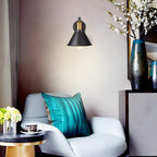 Cone Industrial Vanity Light for Bathroom Wall