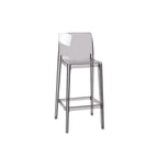 Modern Acrylic Transparent Stylish Rectangle Bar Stool