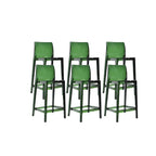 Modern Acrylic Transparent Stylish Rectangle Bar Stool
