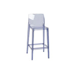 Modern Acrylic Transparent Stylish Rectangle Bar Stool