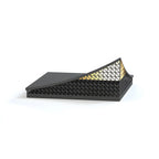 Designed Eave Simple Black Metal Post Cap Light