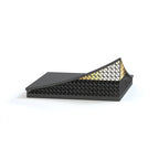 Designed Eave Simple Black Metal Post Cap Light