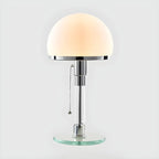 Minimalist  Dome Task Table Lamp with Pull Chain
