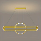 Adjustable Modern Iron Linear Pendant Light
