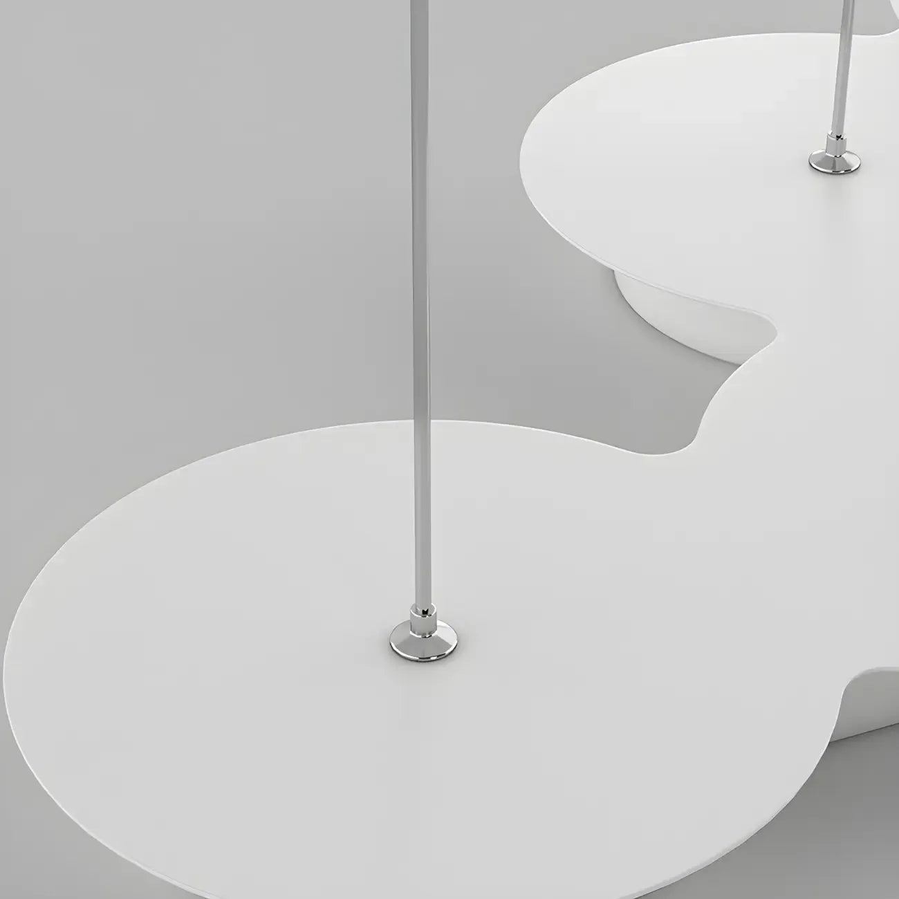 8-Light Modern White LED Island Pendant Light for Kitchen