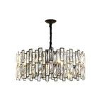 Contemporary Oval Crystal Kitchen Pendant Light