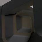 Black Metal Warm Light Lawn Post Cap Light