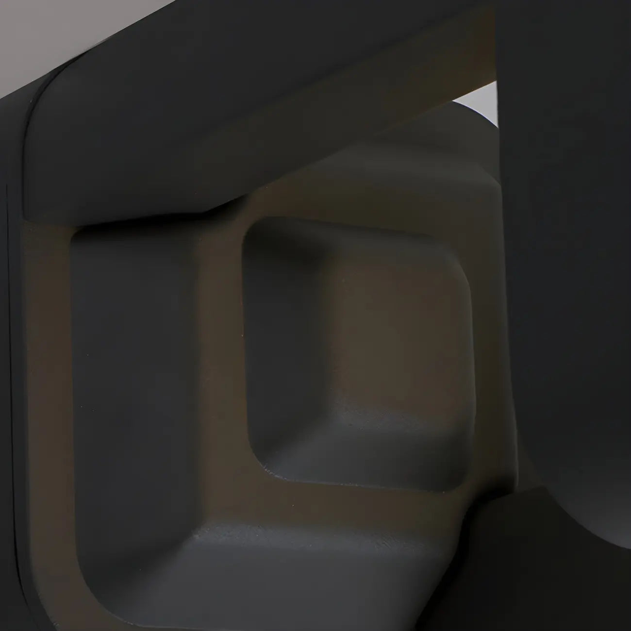 Black Metal Warm Light Lawn Post Cap Light