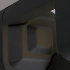 Black Metal Warm Light Lawn Post Cap Light