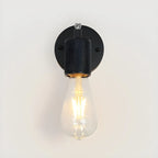 Contemporary Black Metal Swing Arm Wall Light