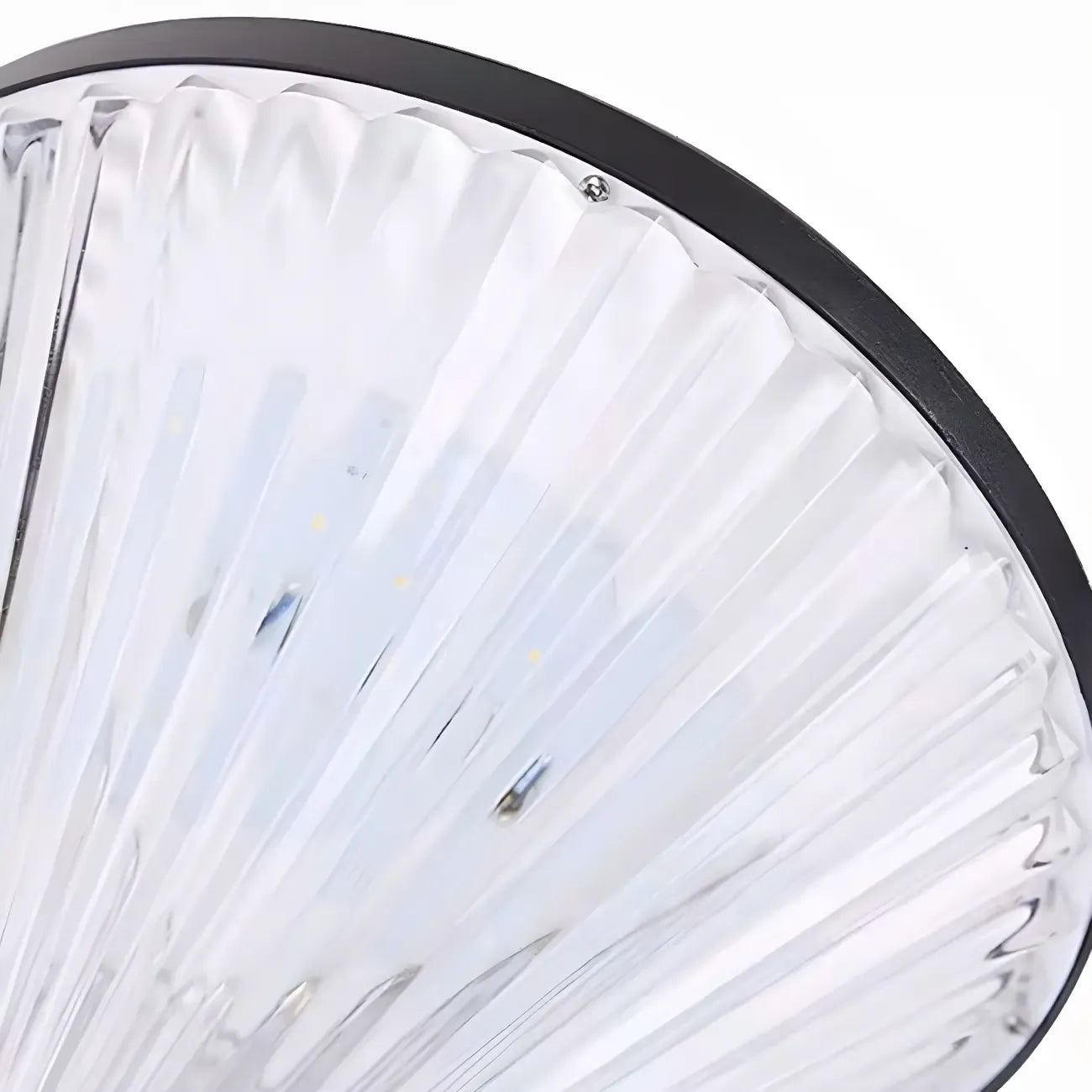 Diamond Shape Solar Black Outdoor Post Lights