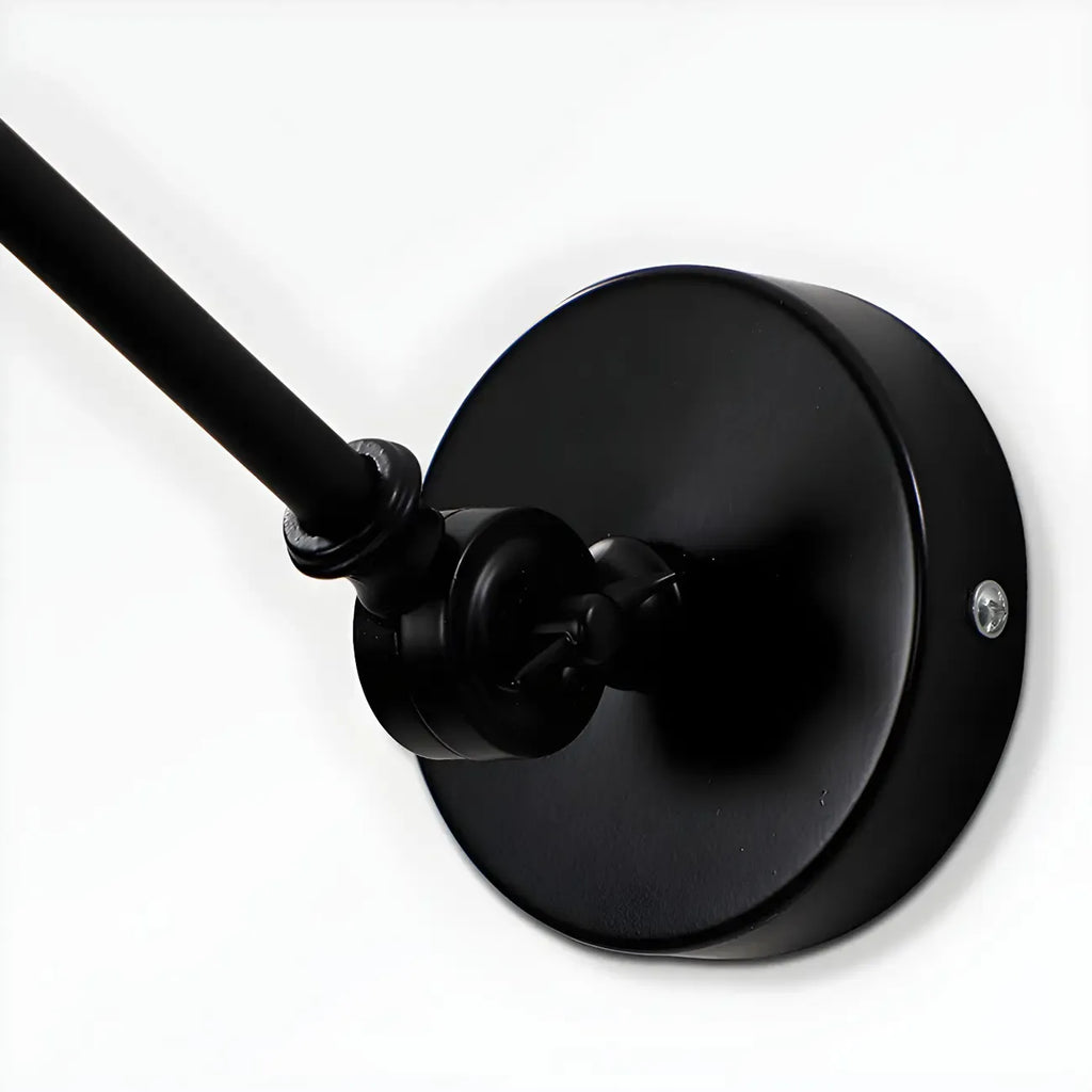 Modern Simple Metal Adjustable Swing Arm Wall Light