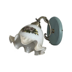 Retro Mini Colored Glass Wall Control Sconce for Living Spaces