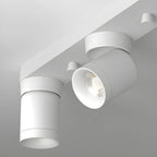 Mini Simplistic Aluminum Adjustable Flush Mount LED Track Light