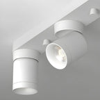 Mini Simplistic Aluminum Adjustable Flush Mount LED Track Light