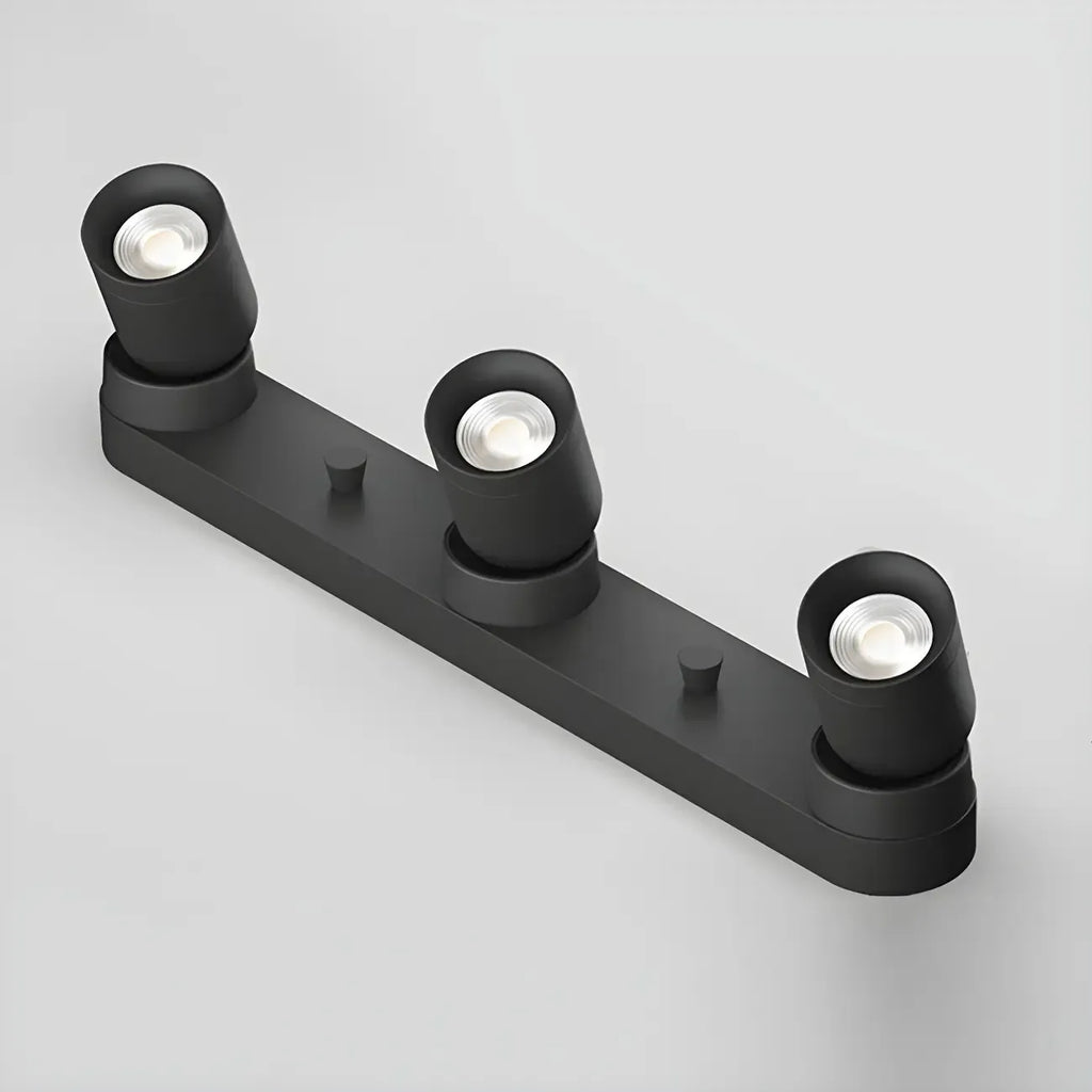 Mini Simplistic Aluminum Adjustable Flush Mount LED Track Light