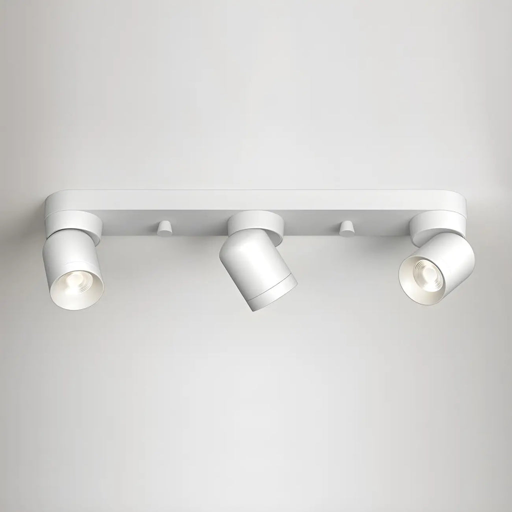 Mini Simplistic Aluminum Adjustable Flush Mount LED Track Light