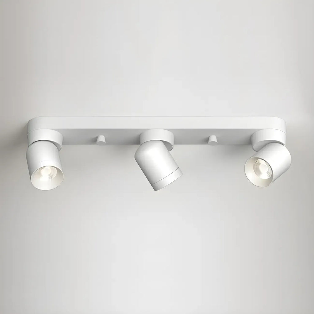 Mini Simplistic Aluminum Adjustable Flush Mount LED Track Light