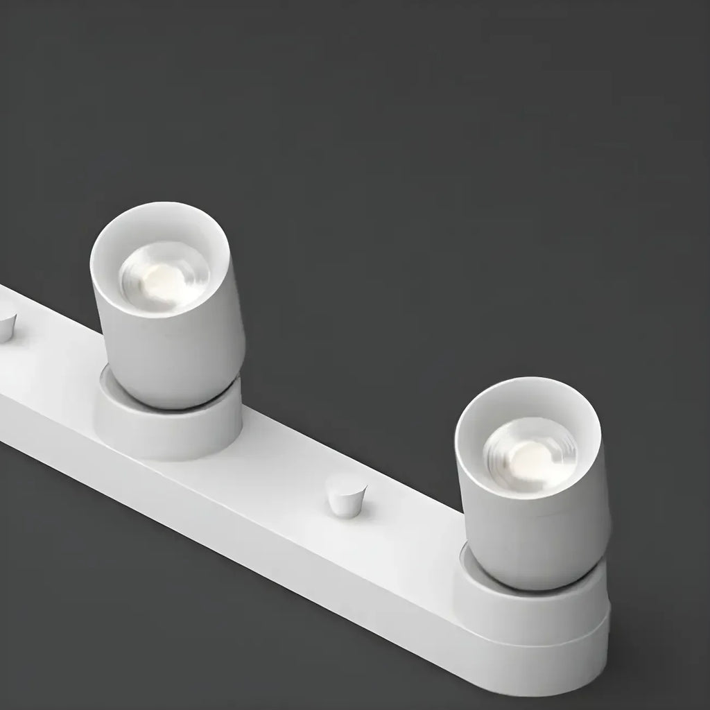 Mini Simplistic Aluminum Adjustable Flush Mount LED Track Light
