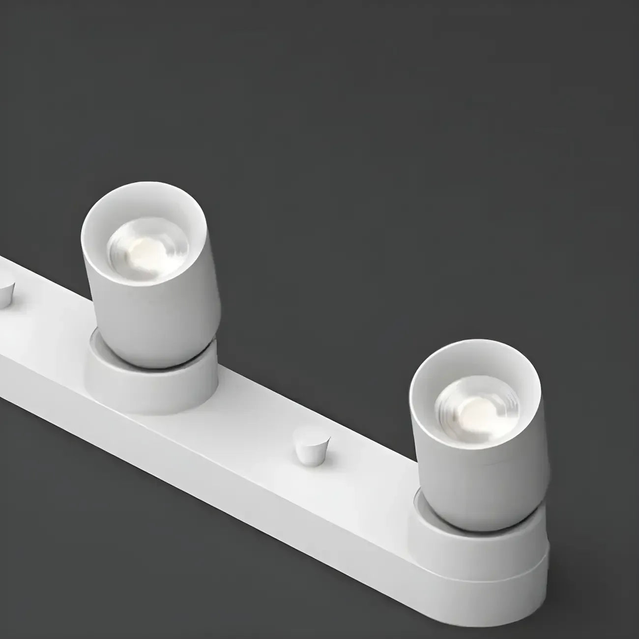 Mini Simplistic Aluminum Adjustable Flush Mount LED Track Light