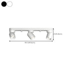 Mini Simplistic Aluminum Adjustable Flush Mount LED Track Light