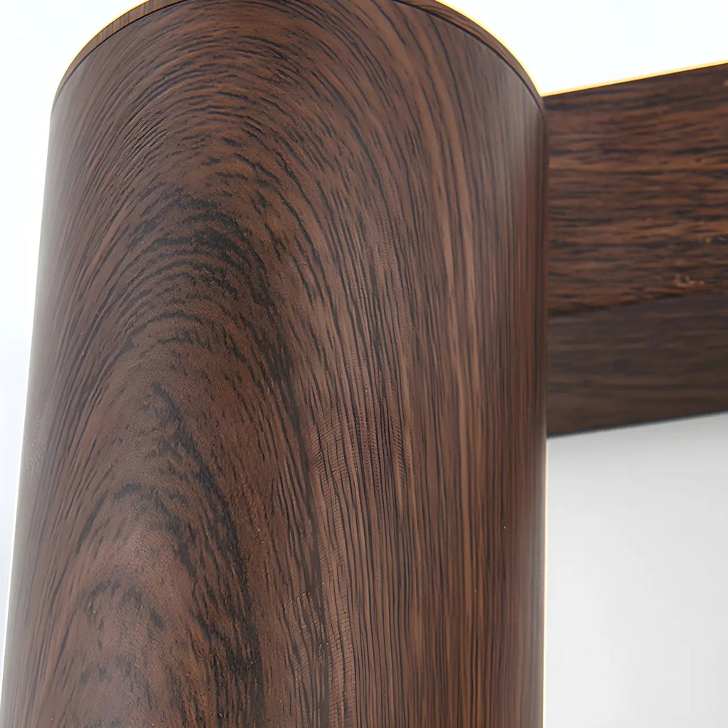 Contemporary Brown Cylinder Multi-light Vanity Lights