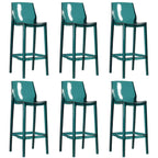Modern Acrylic Vibrant Durable Colourful Sleek Bar Stool
