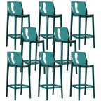 Modern Acrylic Vibrant Durable Colourful Sleek Bar Stool