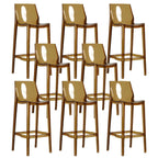 Modern Acrylic Vibrant Durable Colourful Sleek Bar Stool