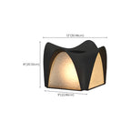 Arched Black Textured Solar Outdoor Post Lights