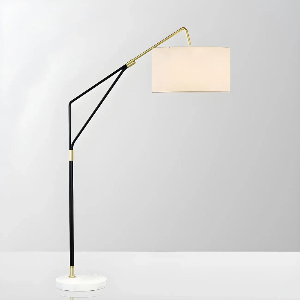 Modern Adjustable Modern White Recline LED Floor Lamp