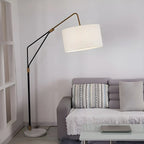 Modern Adjustable Modern White Recline LED Floor Lamp