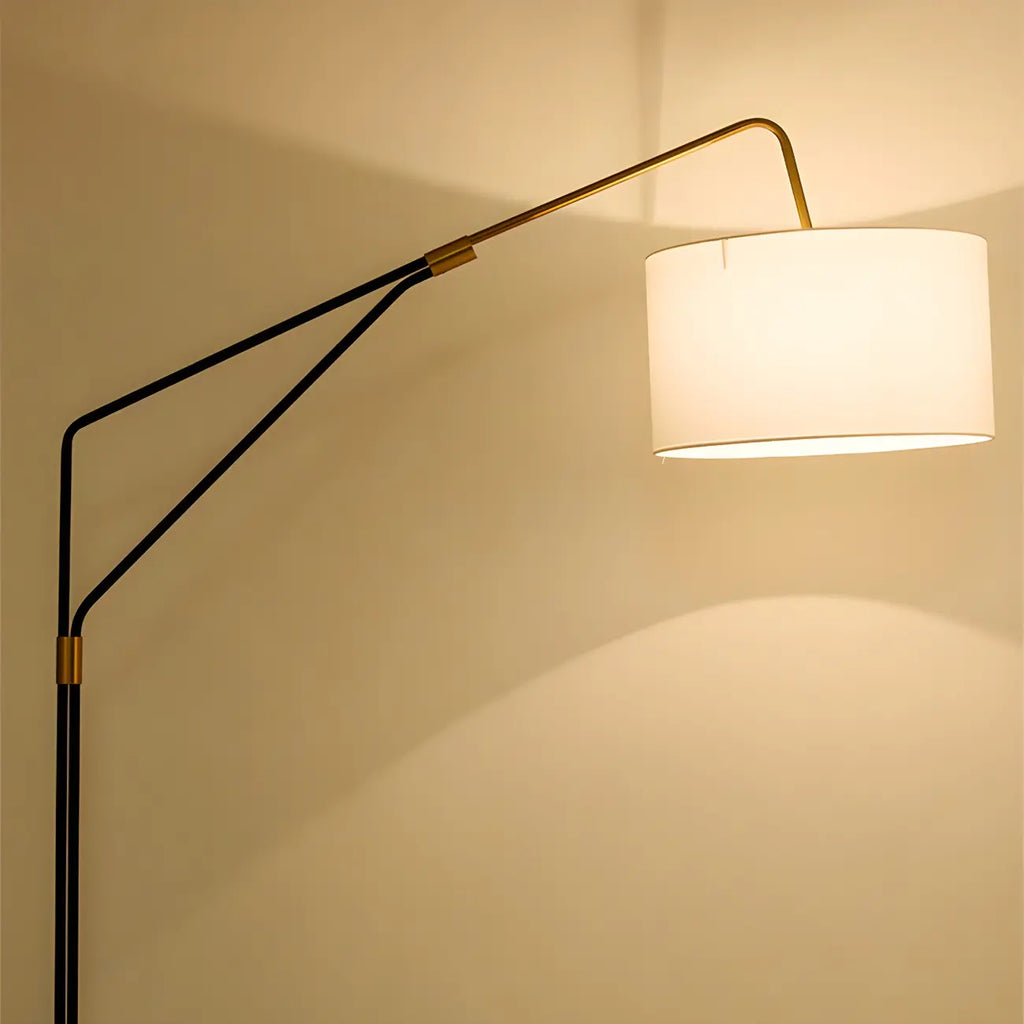 Modern Adjustable Modern White Recline LED Floor Lamp