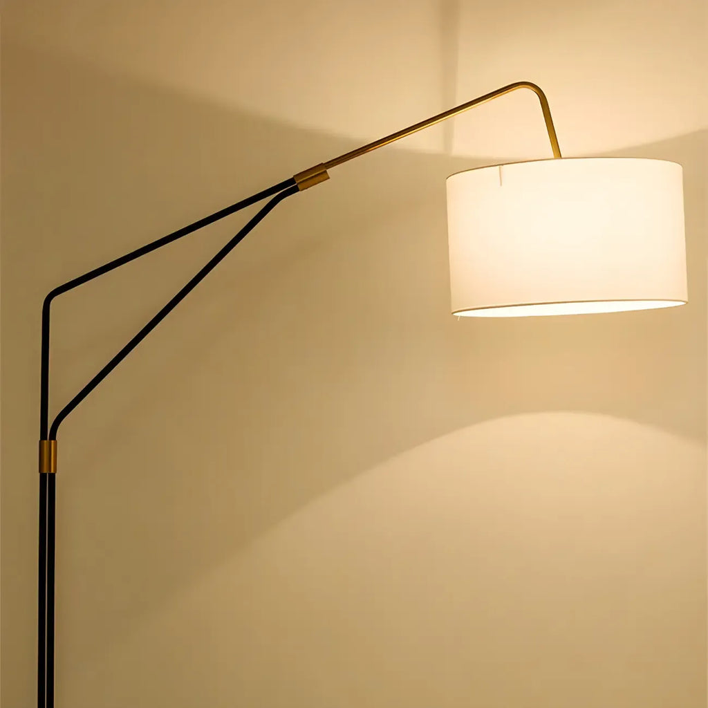 Modern Adjustable Modern White Recline LED Floor Lamp